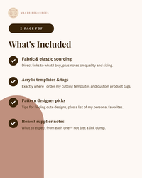The Posh Pup Supplier Guide – Digital PDF