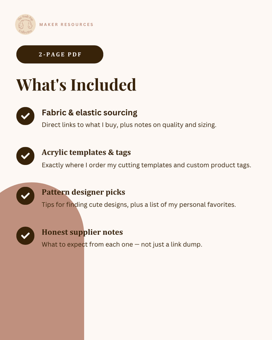 The Posh Pup Supplier Guide – Digital PDF