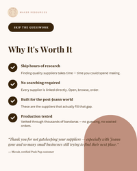 The Posh Pup Supplier Guide – Digital PDF