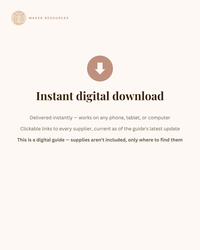 The Posh Pup Supplier Guide – Digital PDF