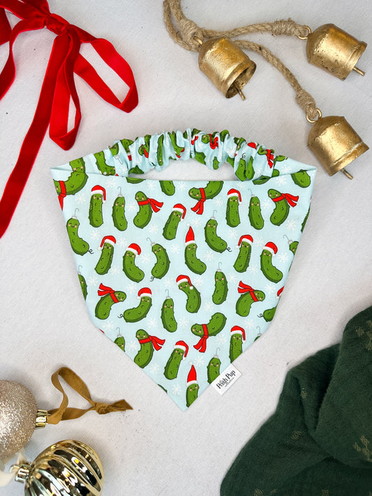 The Christmas Pickle Bandana