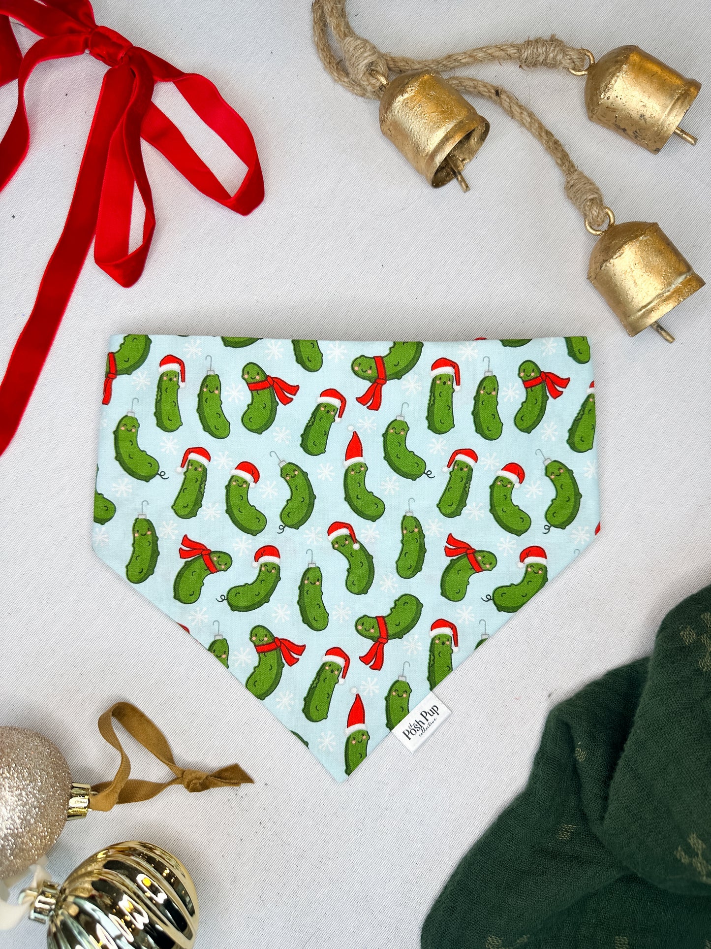 The Christmas Pickle Bandana