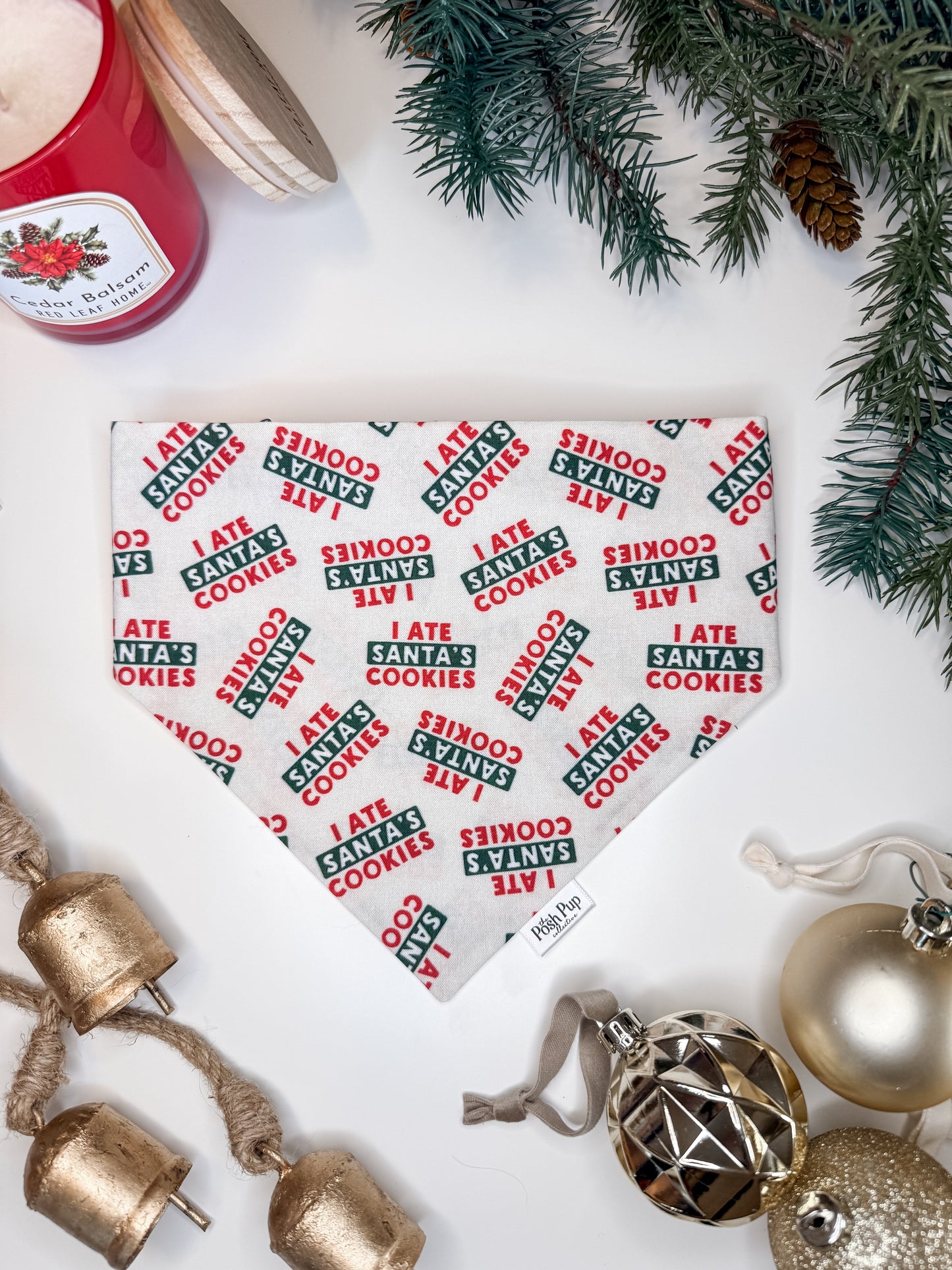 I Ate Santa's Cookies Bandana