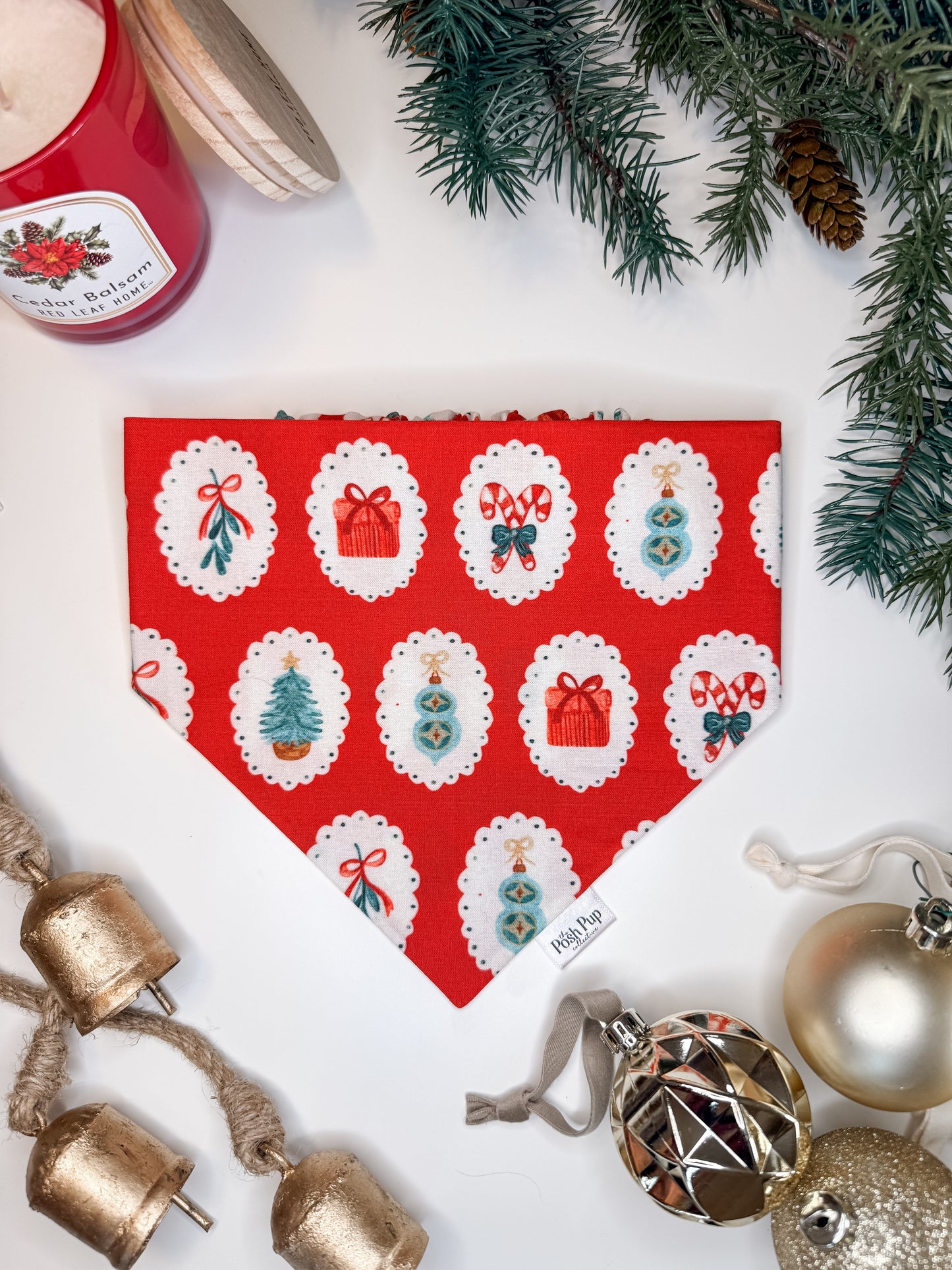 Under the Mistletoe Bandana