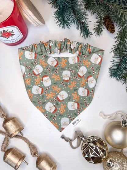 Here Comes Santa Paws Bandana