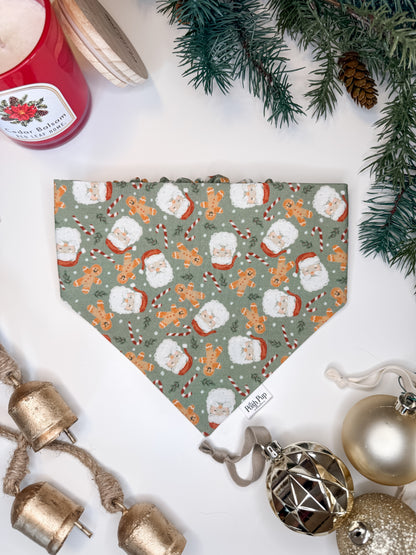 Here Comes Santa Paws Bandana