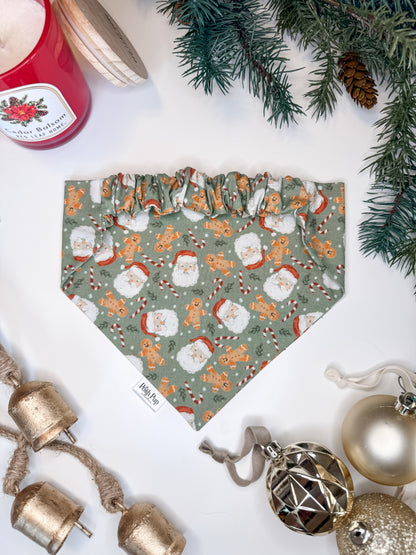 Here Comes Santa Paws Bandana