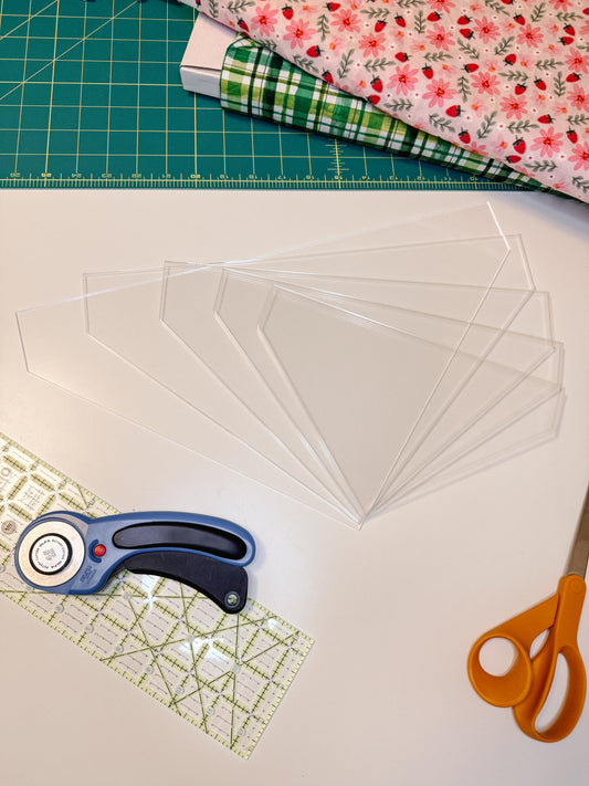 The Posh Pup Acrylic Bandana Template Set