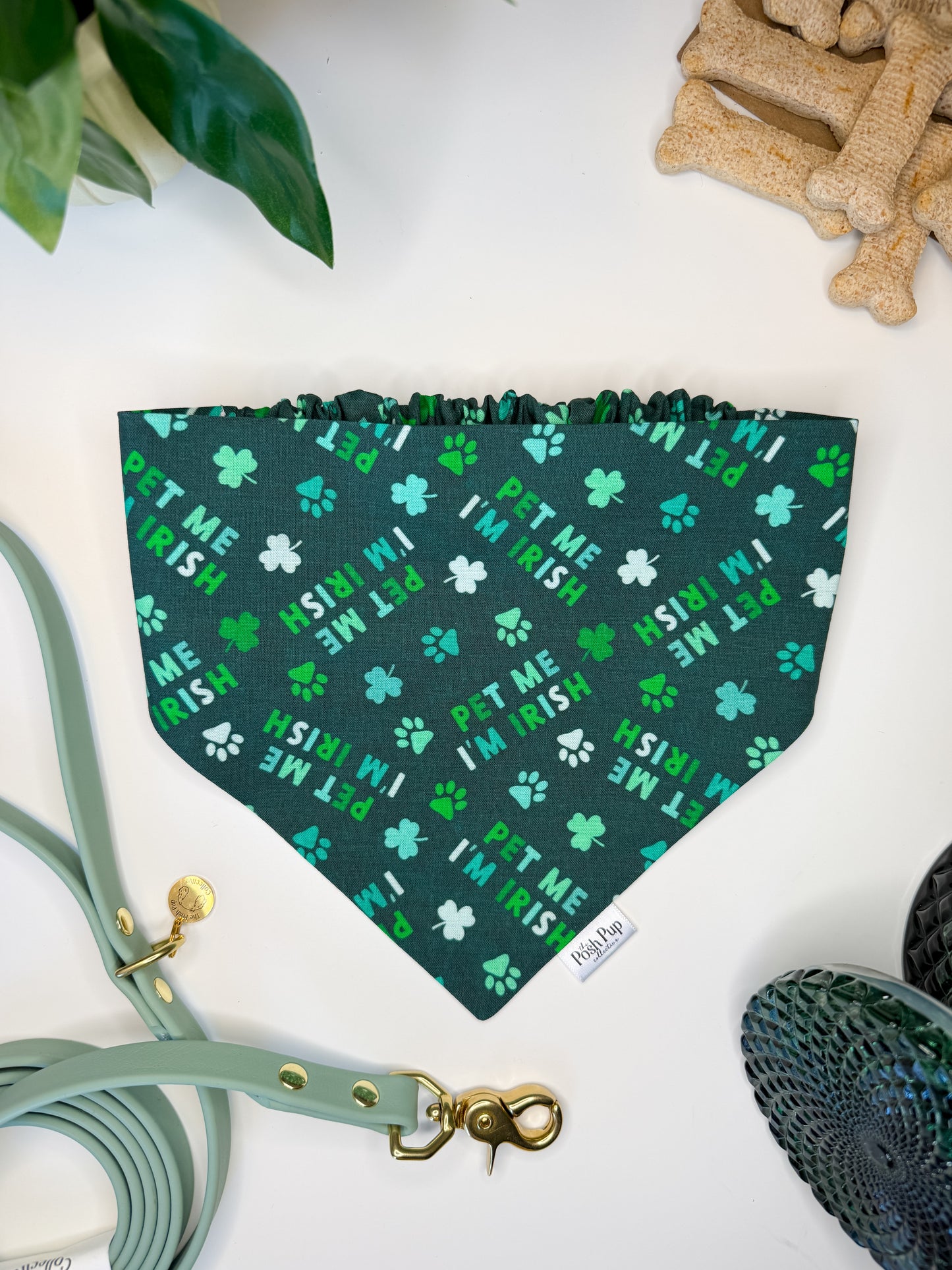 Pet Me I'm Irish Bandana
