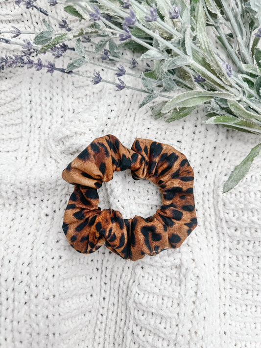 Leopard Scrunchie