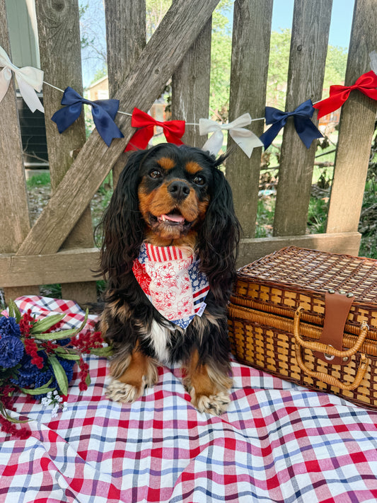 Patriotic Patchwork Bandana