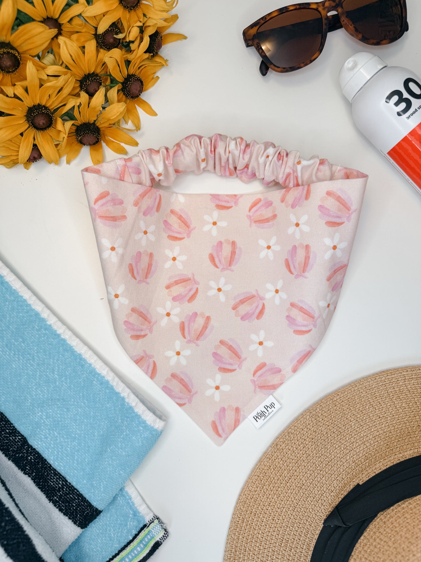 Coastal Bloom Bandana