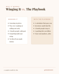 The First Market Playbook
